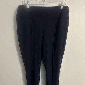 Apt 9 Navy-Blue ankle-length leggings, size XL